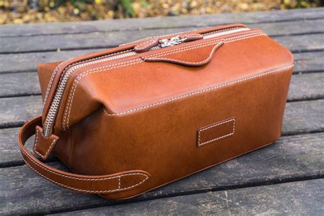 leather dopp kit on sale.